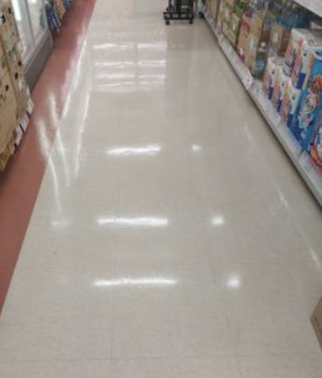 床面油汚れ AFTER