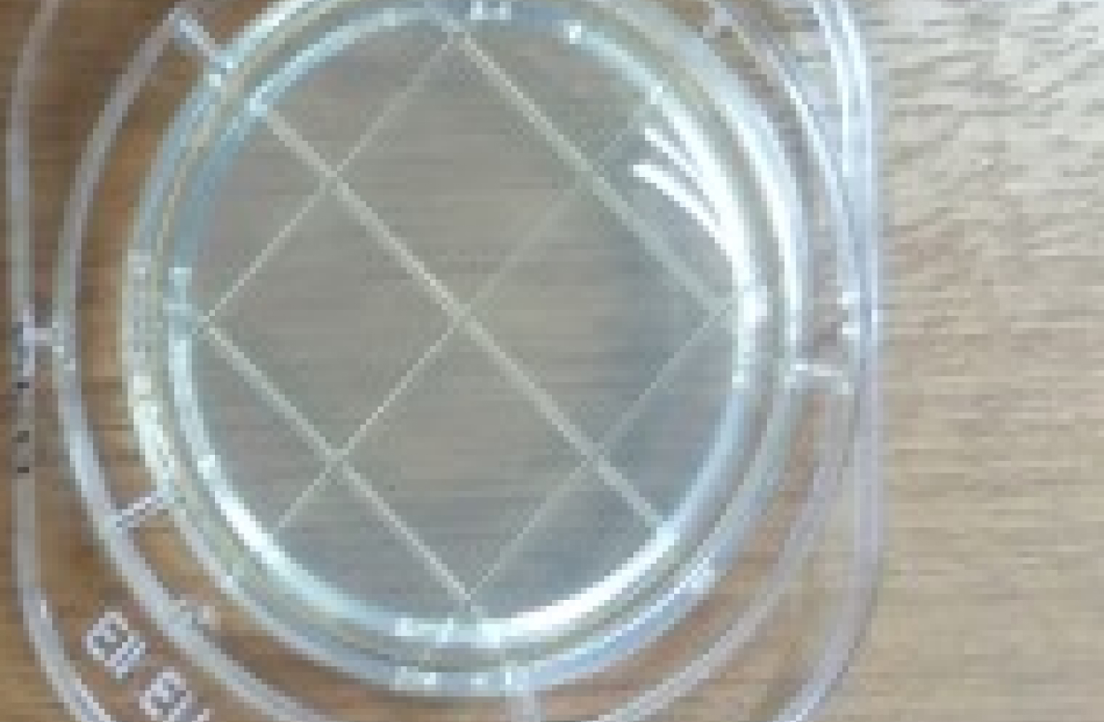 ESM触媒水で洗浄したモップ スタンプ検査